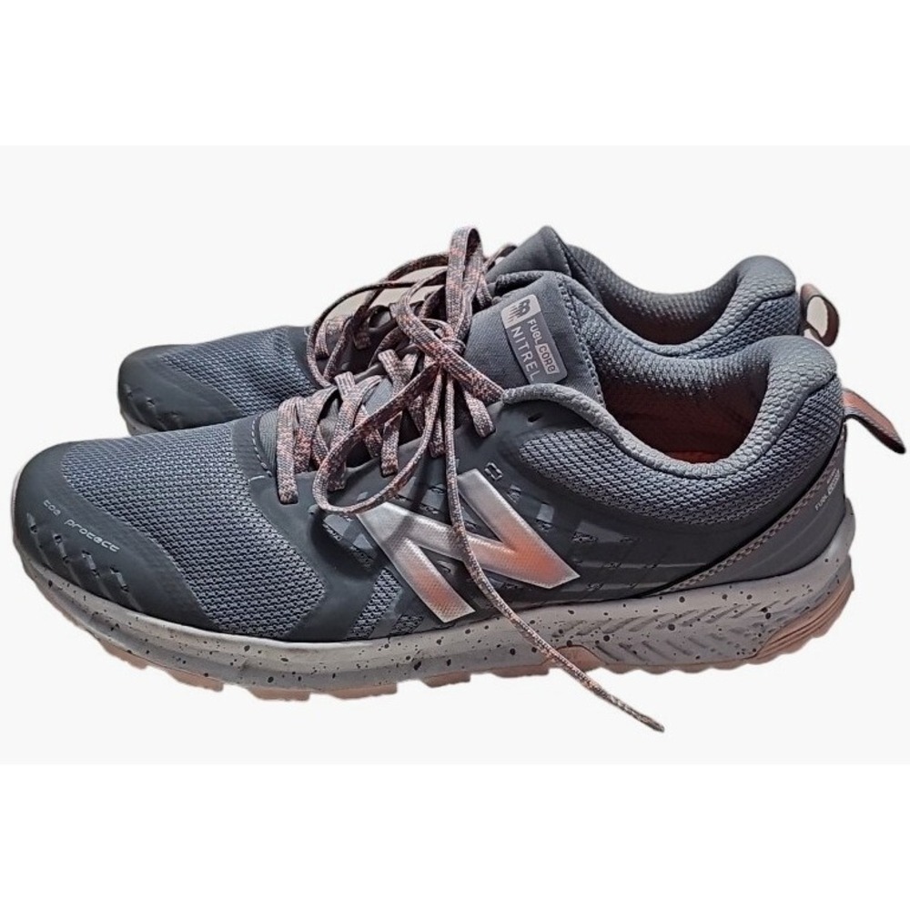 New Balance FuelCore Nitrel WTNTRCS1 Gray Running Shoes Women Sz‎ 10 D17